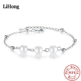 S925 Sterling Silver Clover Bracelet for Women, Christmas