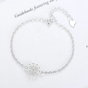 Sunflower Small Daisies Chrysanthemum Bracelet Jewelry