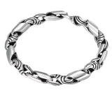 S925 Sterling Silver Bracelet Thai Silver All-match Men's Bracelet