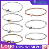 S925 Sterling Silver Bracelet Classic Temperament Jewelry