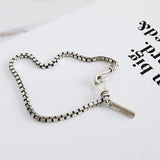S925 Silver Bracelet Double Hook for Women