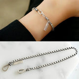 S925 Silver Bracelet Double Hook for Women