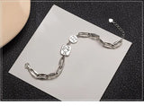 S925 Sterling Silver Portrait Bracelet for Women Girl