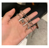 S925 Sterling Silver Love Bracelet for Women Students Jewelry