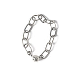 S925 Sterling Silver Love Bracelet for Women Students Jewelry