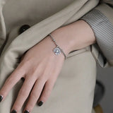 925 Silver Lightning Daisy Bracelet Jewelry