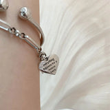 S925 Silver Bracelet for Women Love Jewelry