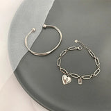 S925 Silver Bracelet for Women Love Jewelry