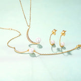 S925 Sterling Silver Natural Pearl Bracelet Student Hand Jewelry Wedding