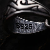 S925 Sterling Silver Pistol Gun Charm Pendant for Men & Women