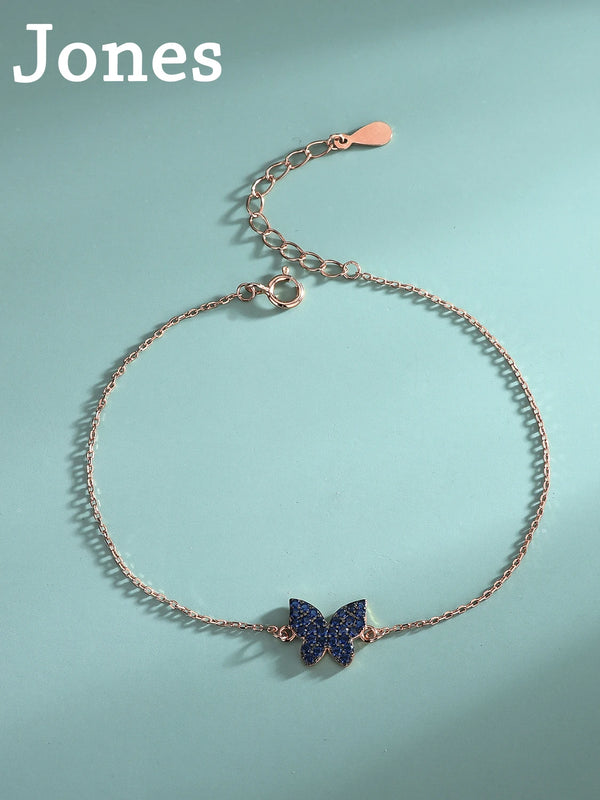 S925 Butterfly Bracelet Ladies Ins Temperament