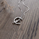 S925 Sterling Silver Cat Pendant Necklace For Women Cat Gift