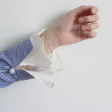 S925 Sterling Silver Minimalist Snake Bone Chain Double Bracelet