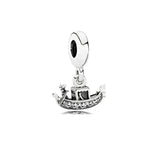 S925 Angel Pearl Rose Pepper Charm Beads - Women Bracelet