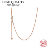 S925 Classic Anchor Chain Necklace for Women's Jewelry