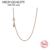 S925 Classic Anchor Chain Necklace for Women's Jewelry