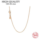 S925 Classic Anchor Chain Necklace for Women's Jewelry