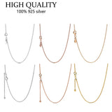 S925 Classic Anchor Chain Necklace for Women's Jewelry