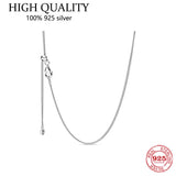 S925 Classic Anchor Chain Necklace for Women's Jewelry