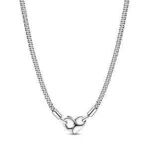 S925 Sterling Silver Love Necklace Heart Shape Design