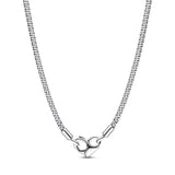 S925 Sterling Silver Love Necklace Heart Shape Design