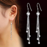 Sterling Silver Bling CZ Stone Stud Earrings