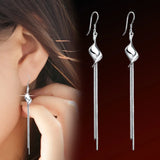 Sterling Silver Bling CZ Stone Stud Earrings