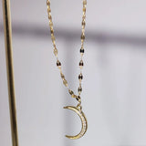 Moon Leg Bracelet 14K Plated Anklet for Women Girls