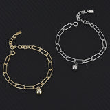 S925 Double-Layer European American Bracelet Round Bead Chain