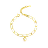 S925 Double-Layer European American Bracelet Round Bead Chain