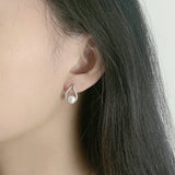 S925 Sterling Silver Drop-Shaped Earrings Necklace Set