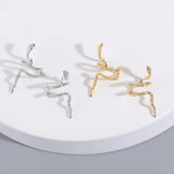 S925 Snake Earrings Ear Clips No Ear Holes Jewelry