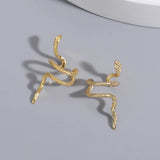 S925 Snake Earrings Ear Clips No Ear Holes Jewelry
