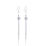 S925 Fairy Girl Earrings Sterling Silver Accessories for Women