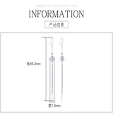 S925 Fairy Girl Earrings Sterling Silver Accessories for Women