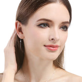 S925 Fairy Girl Earrings Sterling Silver Accessories for Women
