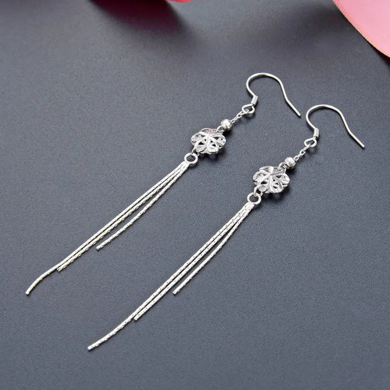 S925 Fairy Girl Earrings Sterling Silver Accessories for Women