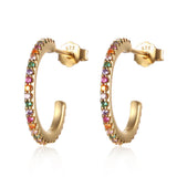 Big Circle Hoop Earrings 925 Sterling Silver Birthday Jewelry Gift