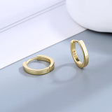 Sterling Silver Hoop Earrings Circle Ear Jewelry Gift Women