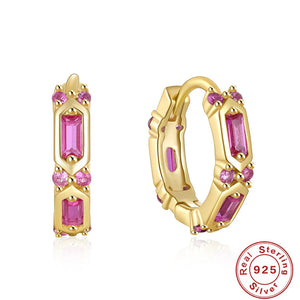 S925 Silver Earring with Zircon Inlay, Hot Selling Female Earrings