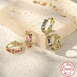 S925 Silver Earring with Zircon Inlay, Hot Selling Female Earrings