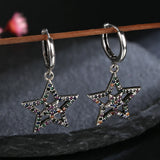 S925 Sterling Silver Drop Earrings Animals Zircon Party Jewelry