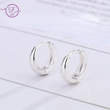 S925 Sterling Silver Earrings for Women Men Classic Ear Jewelry