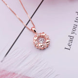 S925 Sterling Silver Heart Necklace Women's Pendant Gift