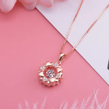 S925 Sterling Silver Heart Necklace Women's Pendant Gift