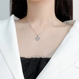 S925 Eternal Heart Pendant Necklace Gift
