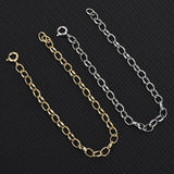 S925 Sterling Silver Punk Thick Chain Metal Sense Tide Bracelet