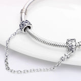 S925 Snake Bone Bracelet for Bead DIY Jewelry Gift