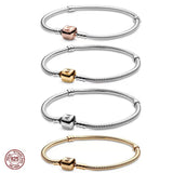 S925 Snake Bone Bracelet for Bead DIY Jewelry Gift