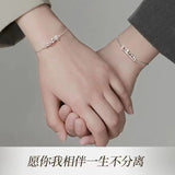 S925 Sterling Silver Couple Little Prince Bracelet